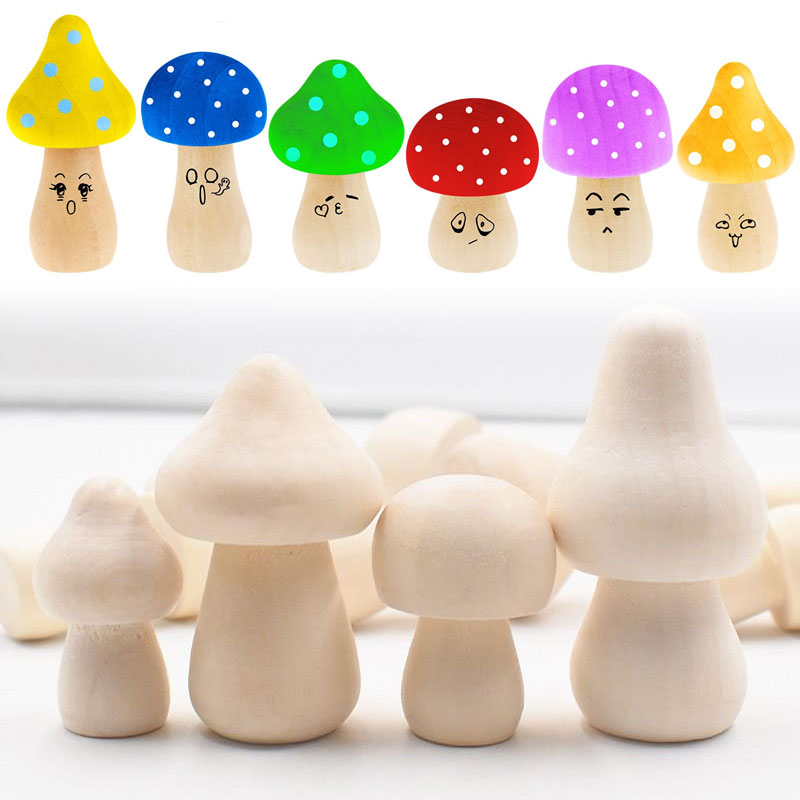 Diy Automation Projects - Mini Figurines de champignons naturels en