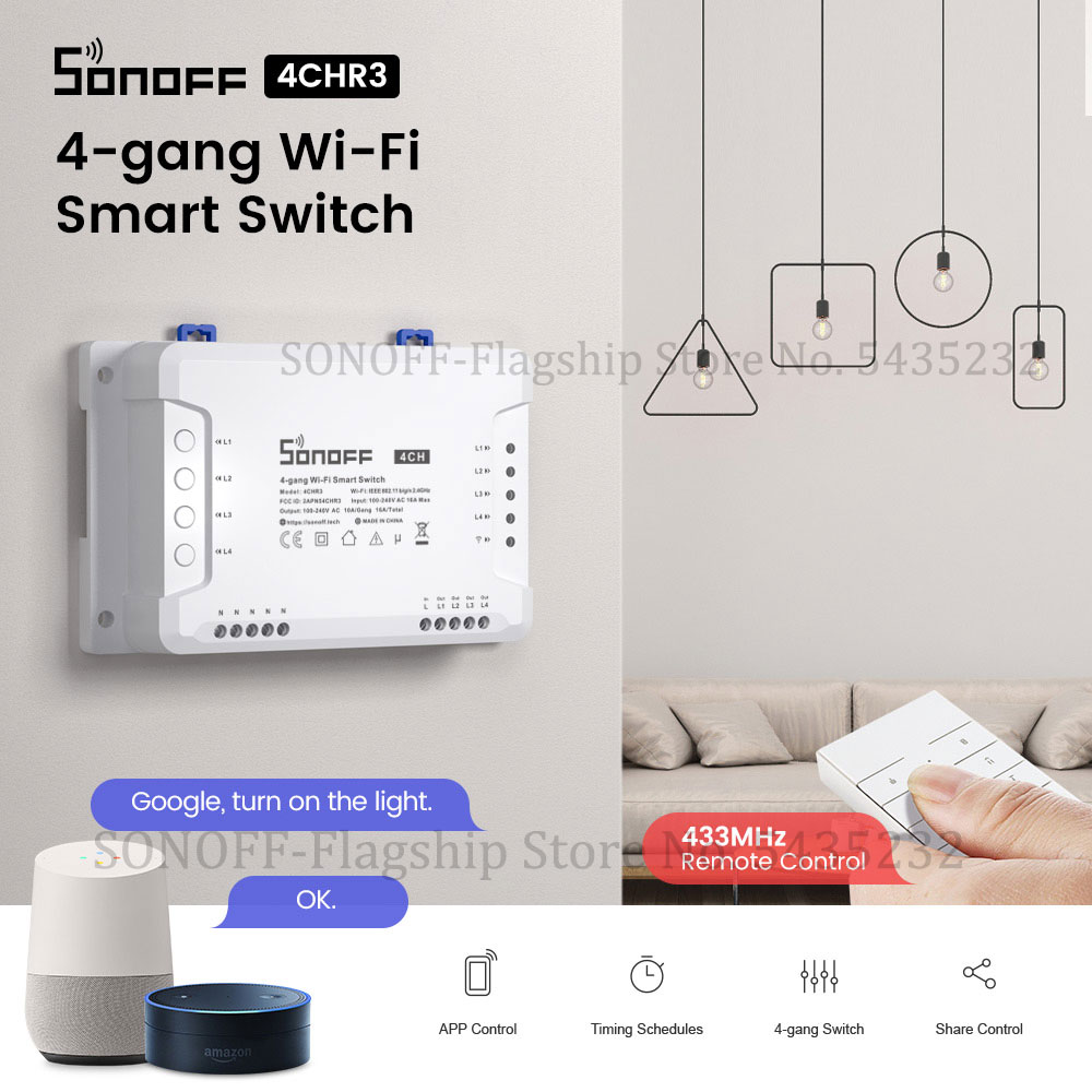Home Automation Technology - Itead SONOFF – Module de relais