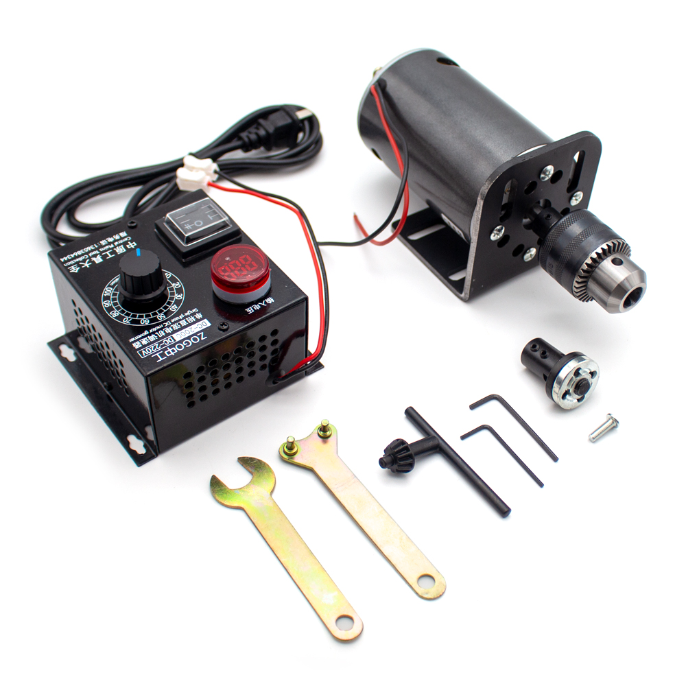 Home Automation System Diy - Perceuse de paillasse réglable avec régulateur