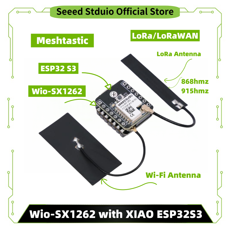 Home Automation Arduino - Module LoRa ESP32 S3 LoRa Meshtastic
