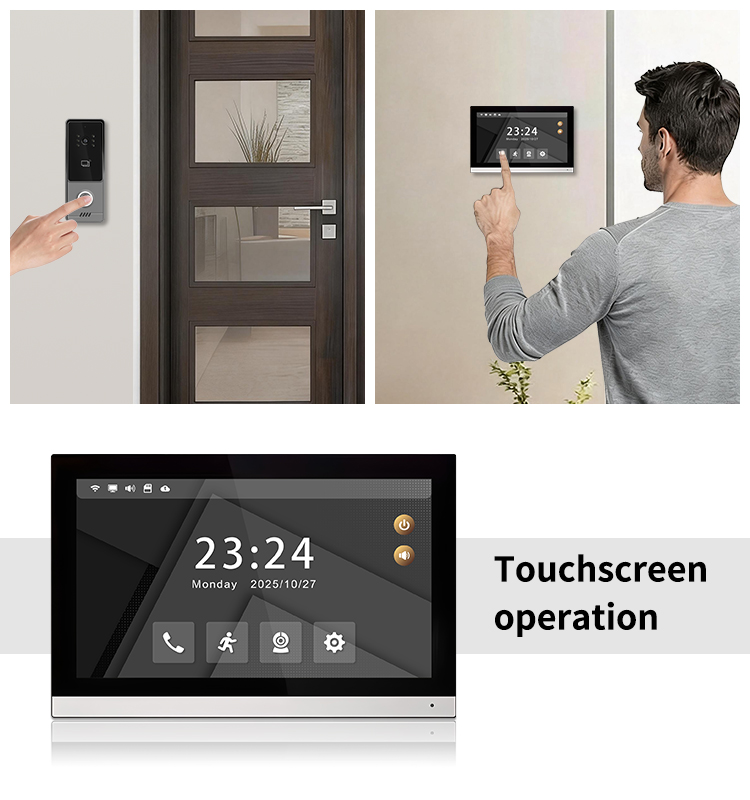 Smart Doorbell Wired - Système d'interphone vidéo 2 fils 1080P