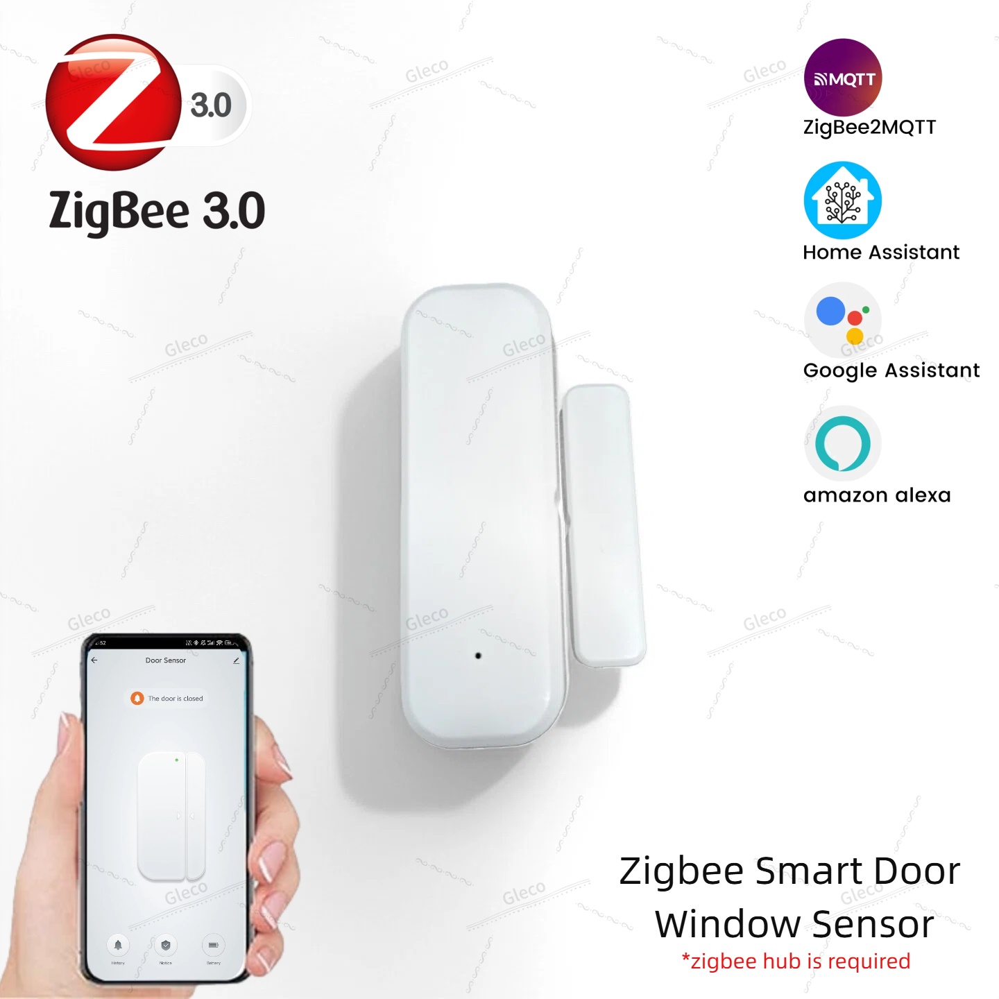 Home Automation Technology - Zigbee – capteur de porte et