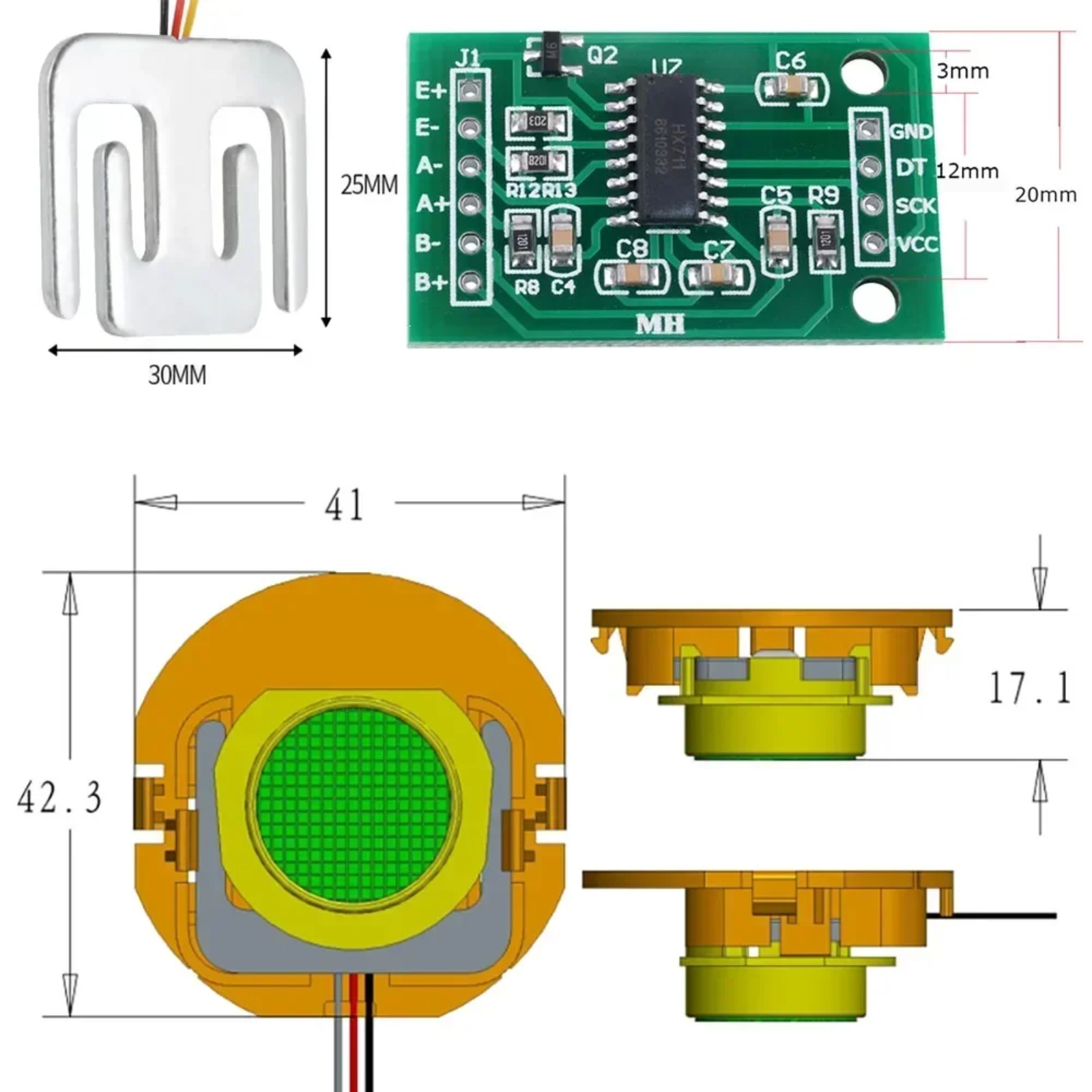 Home Automation Arduino - Capteur de poids à cellule de