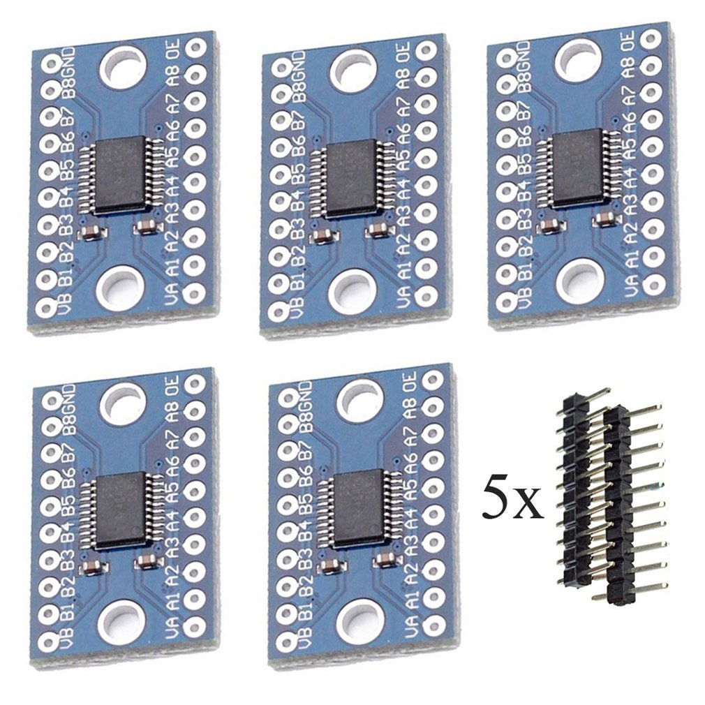 Level Shifter 3.3V - 5 pièces TXS0108E, convertisseur de niveau