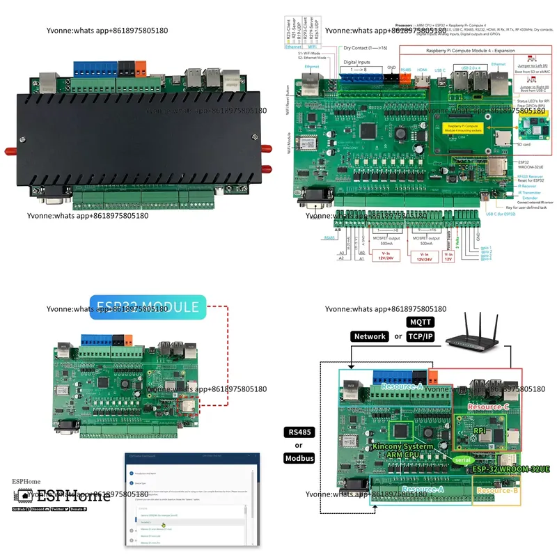 Contrôleur intelligent KC868-S - Diy Home Automation Server avis et prix