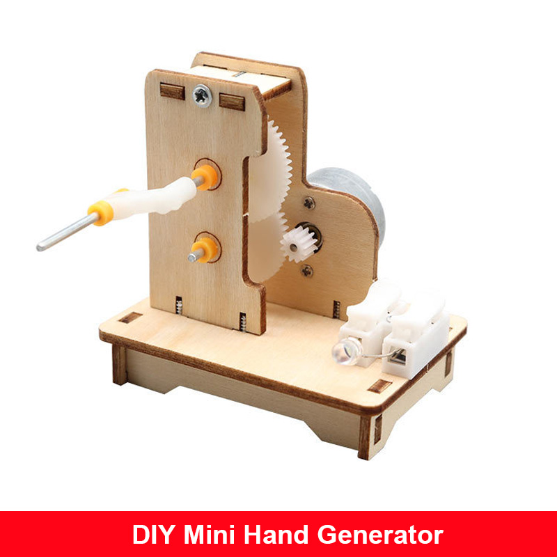 Mini générateur manuel à monte - Diy Automation Projects avis et prix