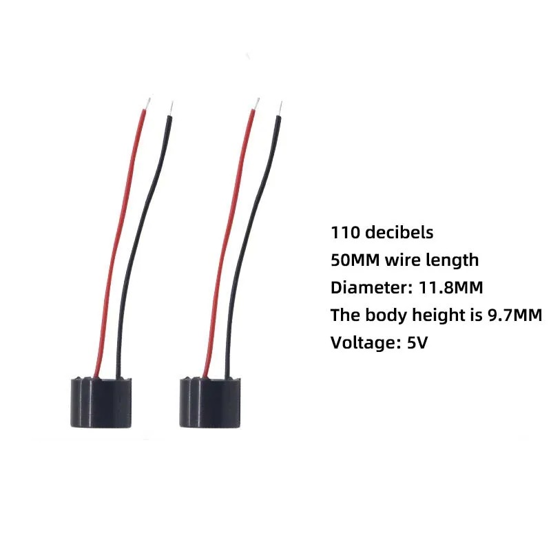 Buzzer 5V avec fil de 50 mm po - Diy Automation Projects avis et prix